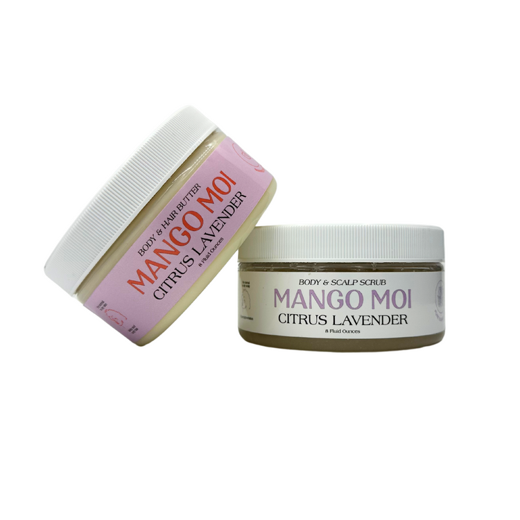 Citrus Lavender Butter + Scrub Bundle