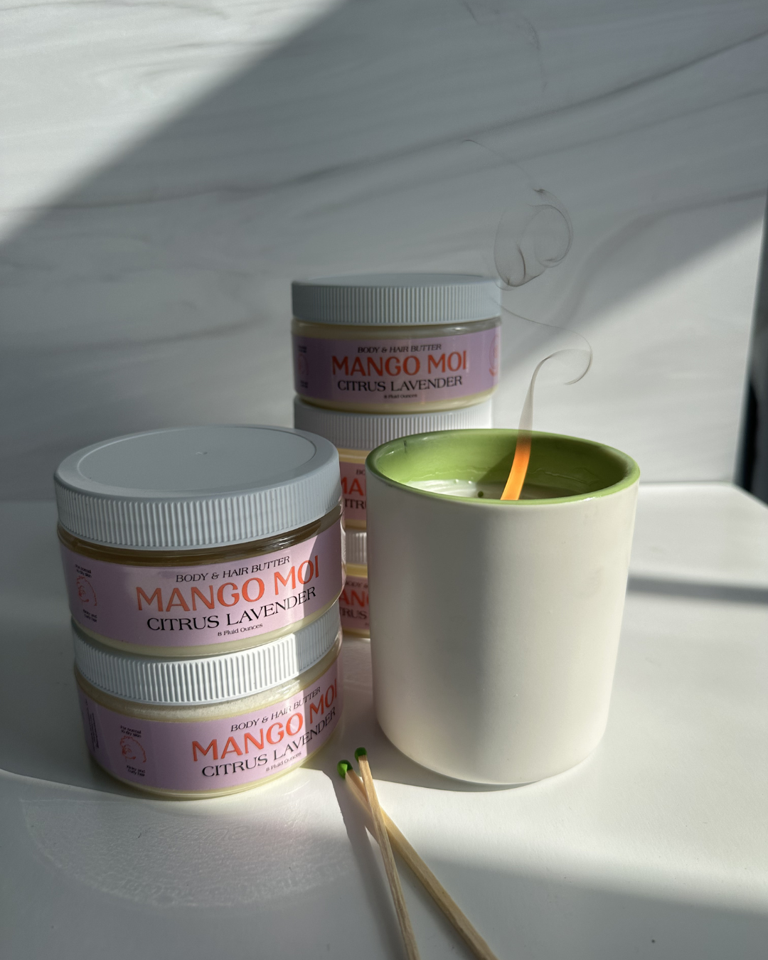 Lavender Dreaming (Citrus Lavender 12oz Soy Candle)