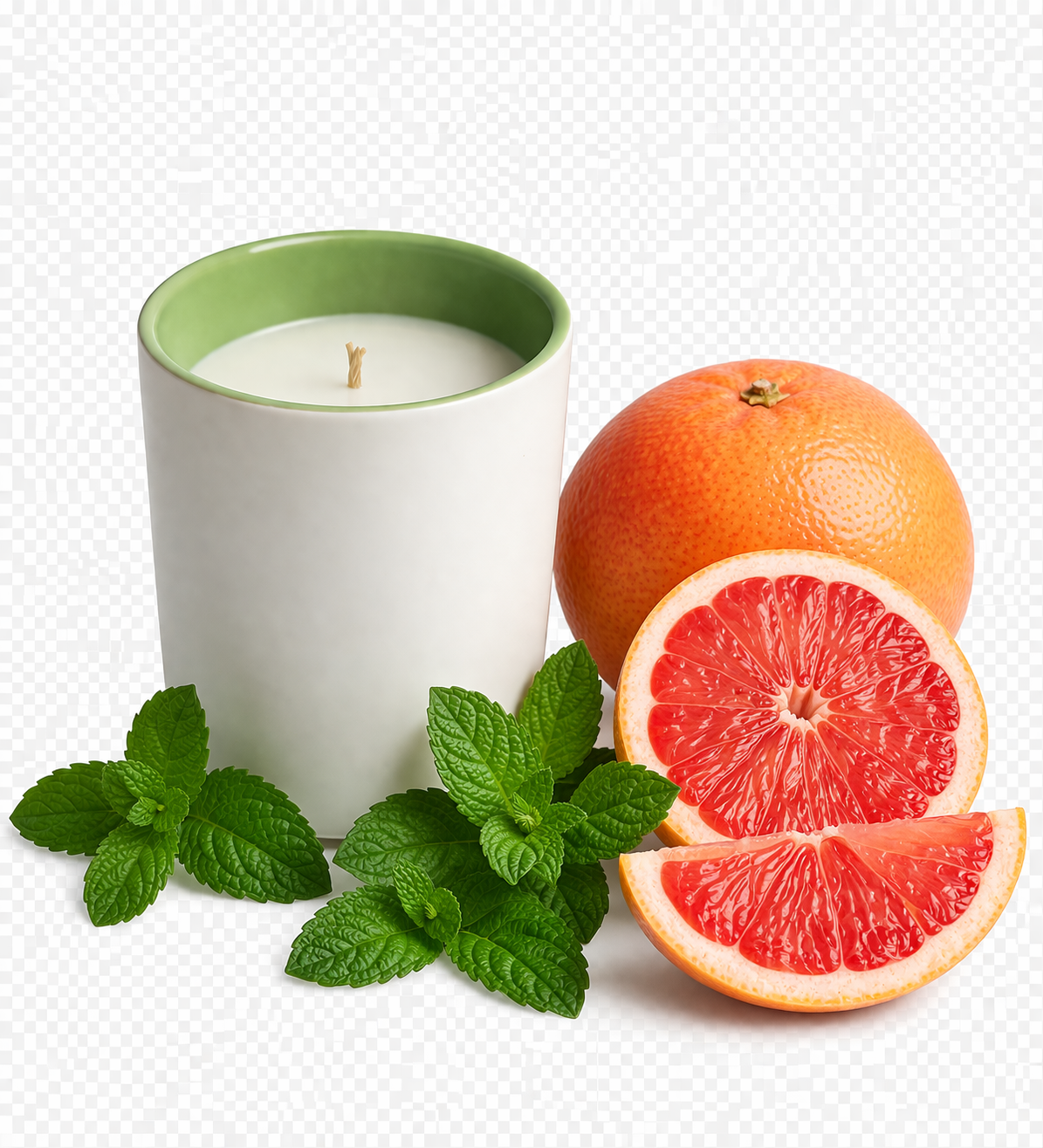 Minted Citrus Glow (12oz Soy Candle)